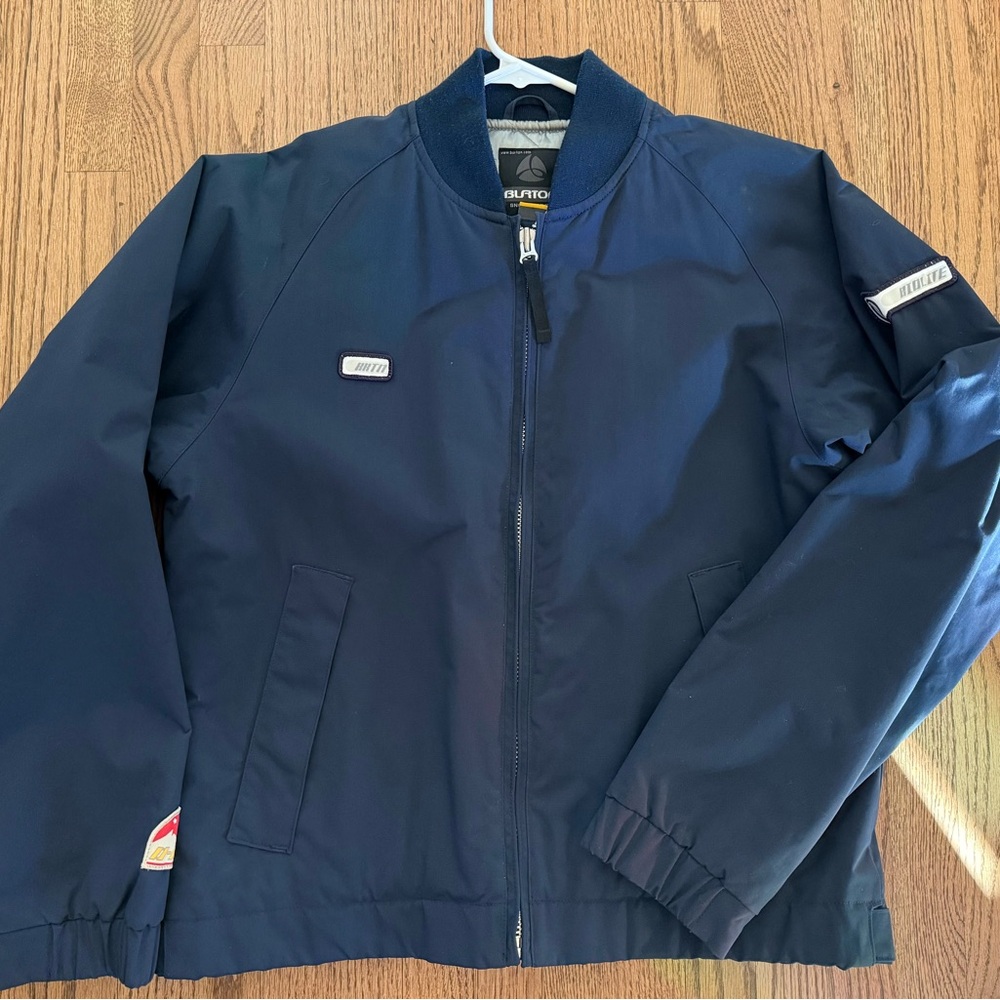 Burton Biolite Snowboarding Jacket size Small Dark Blue
